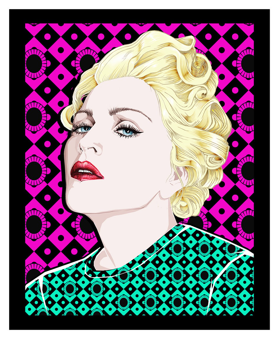 Iconic. Portraits & Artwork inspired by The Queen of Pop